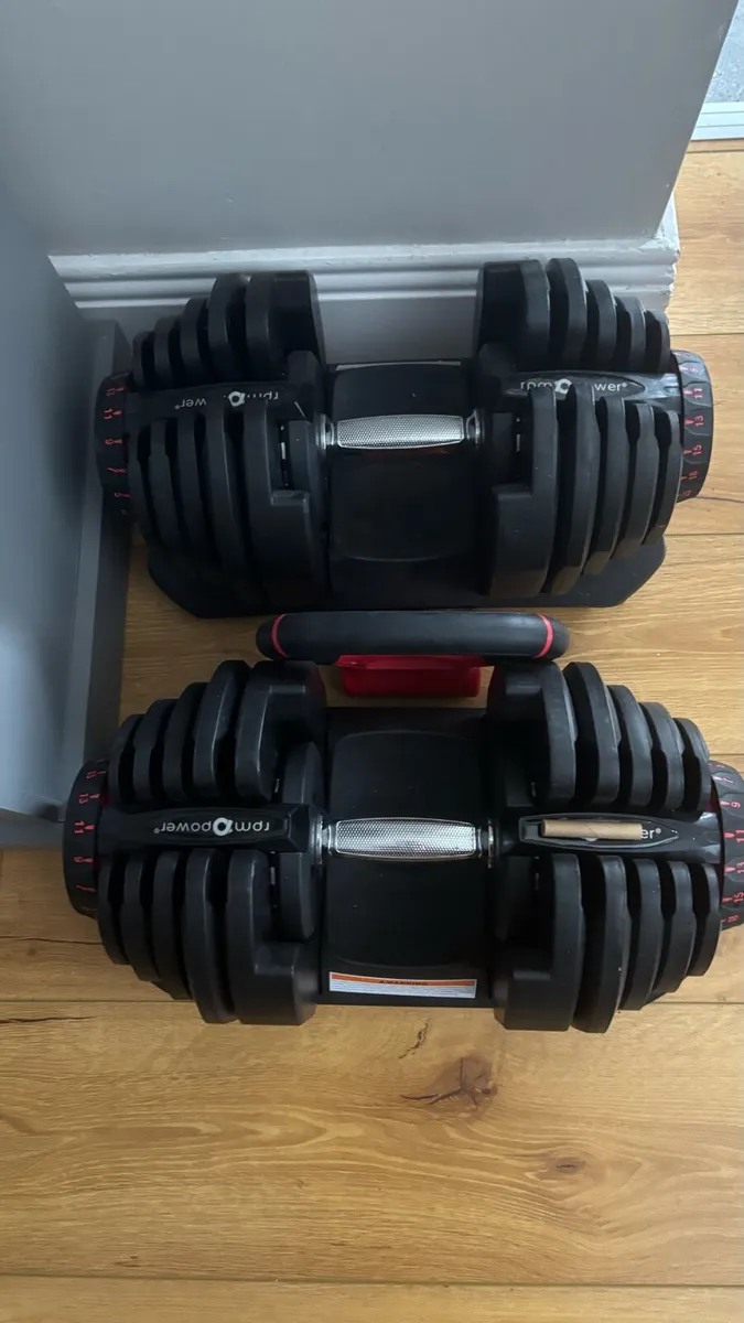 40kg RPM Adjustable Dumbells - Image 3