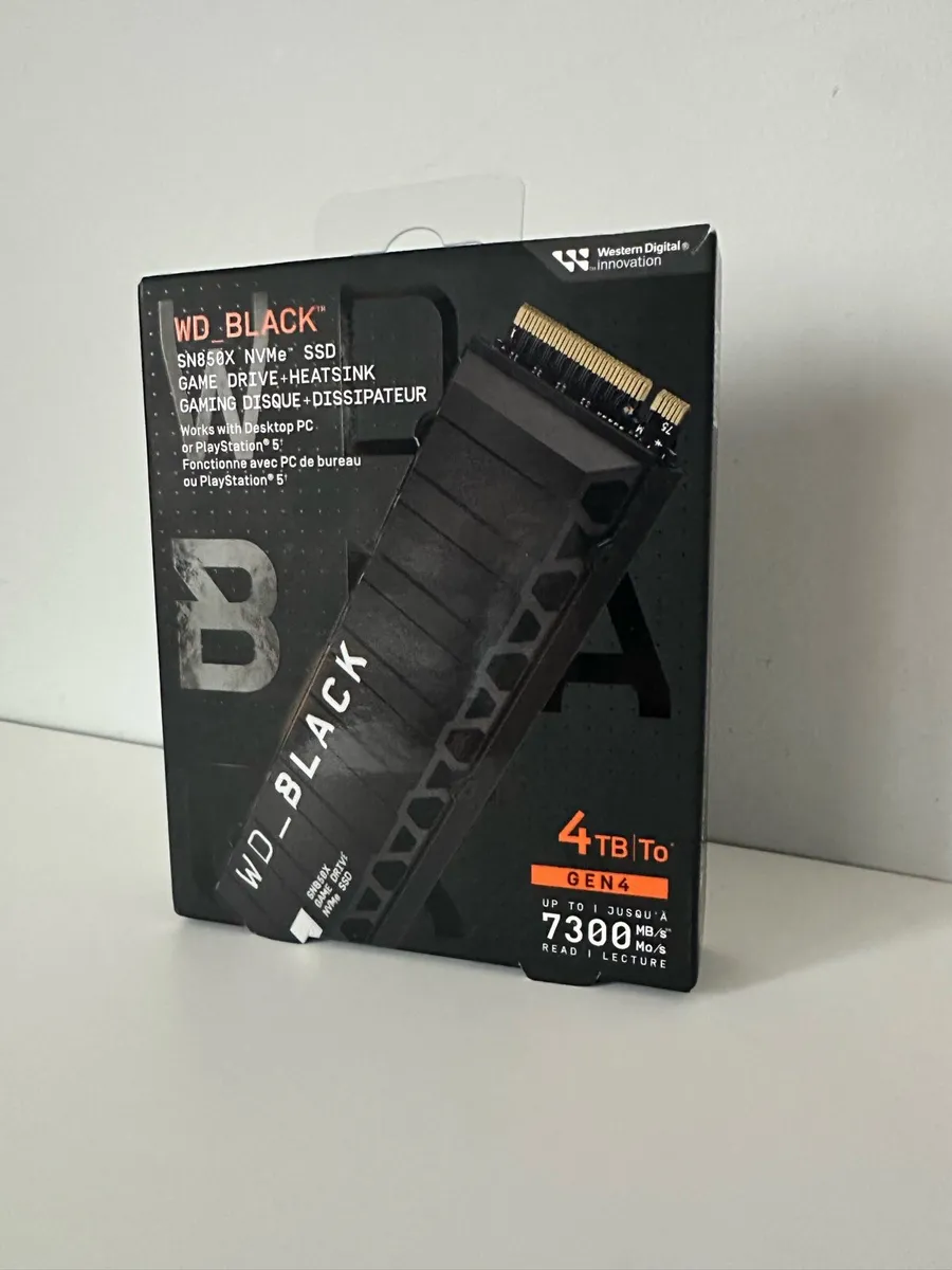 WD black  SN850x 4 TB - Image 1