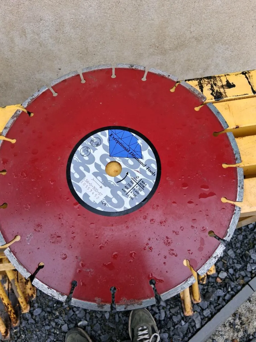 Blades to fit concrete saws - Image 2