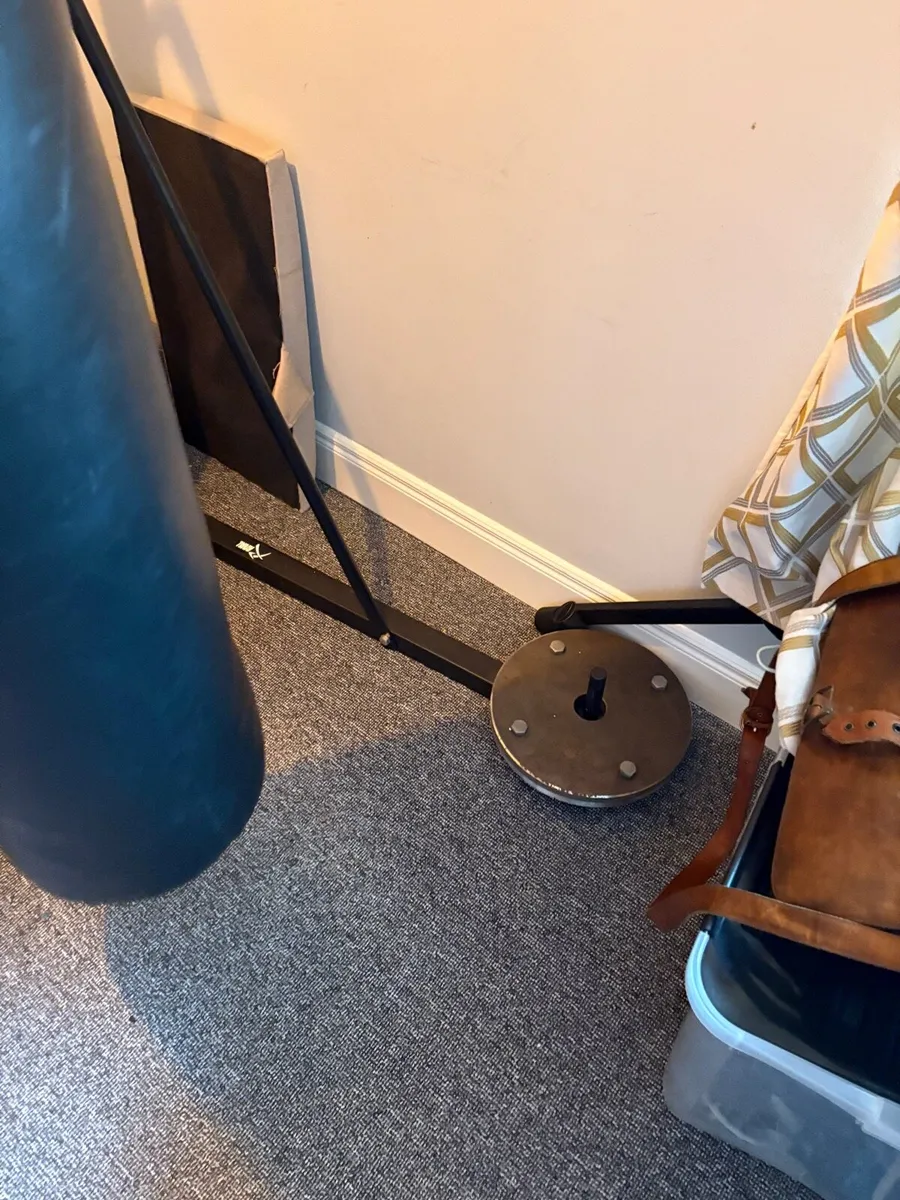 Boxing bag with stand and boxing speed ball - Image 3