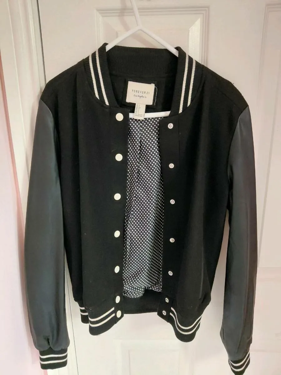 Womens varsity style jacket - Image 1