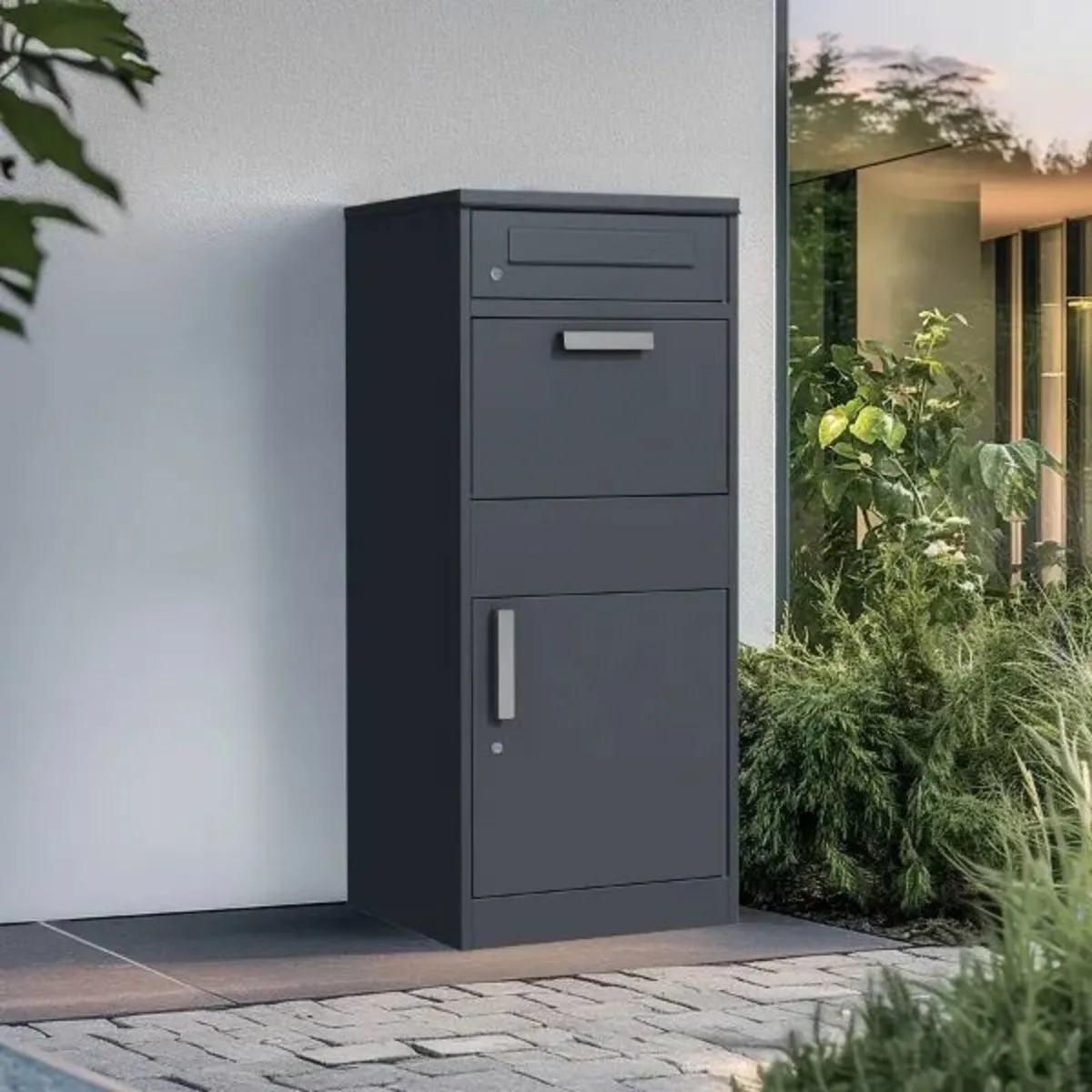 Parcel and Letter Safe (50 x 38 x 112cm) - Image 1