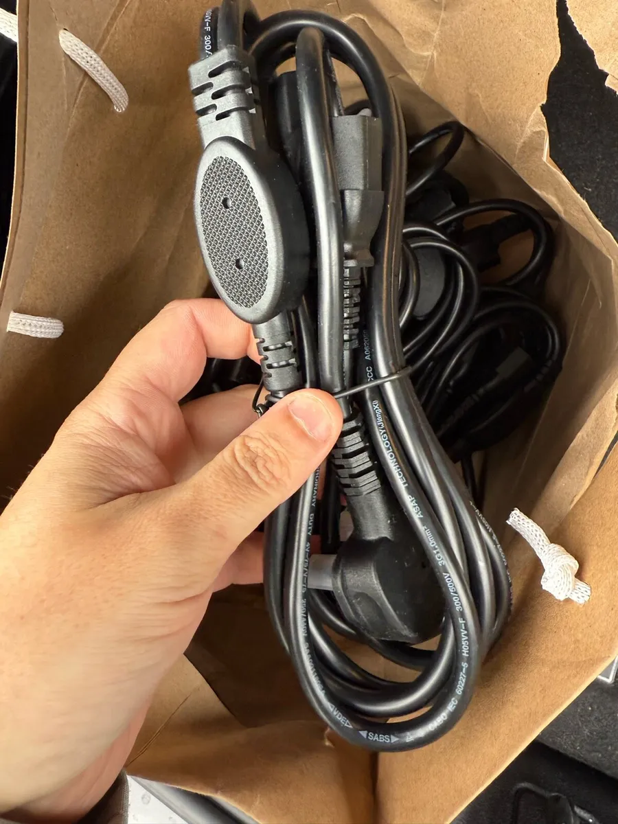 Job lot of 20x Dual PC Power Cables - Image 2