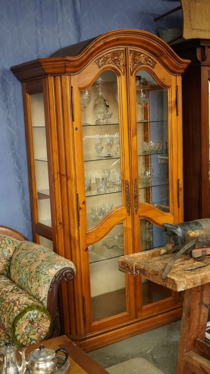 Spanish Display Cabinet - Vintage, Solid and Heavy - Image 1