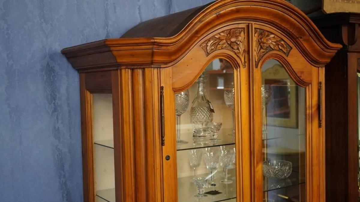Spanish Display Cabinet - Vintage, Solid and Heavy - Image 2