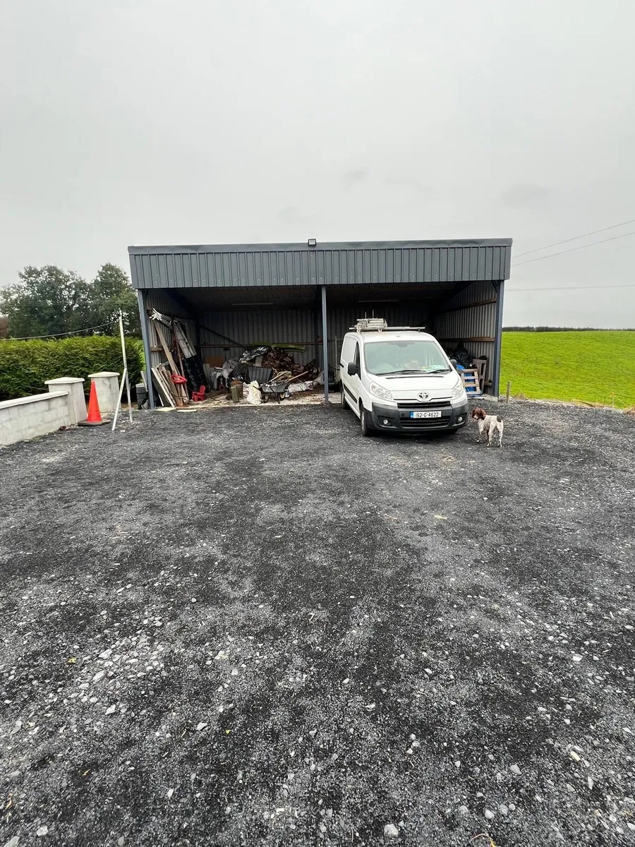 Cladding open shed - Image 1