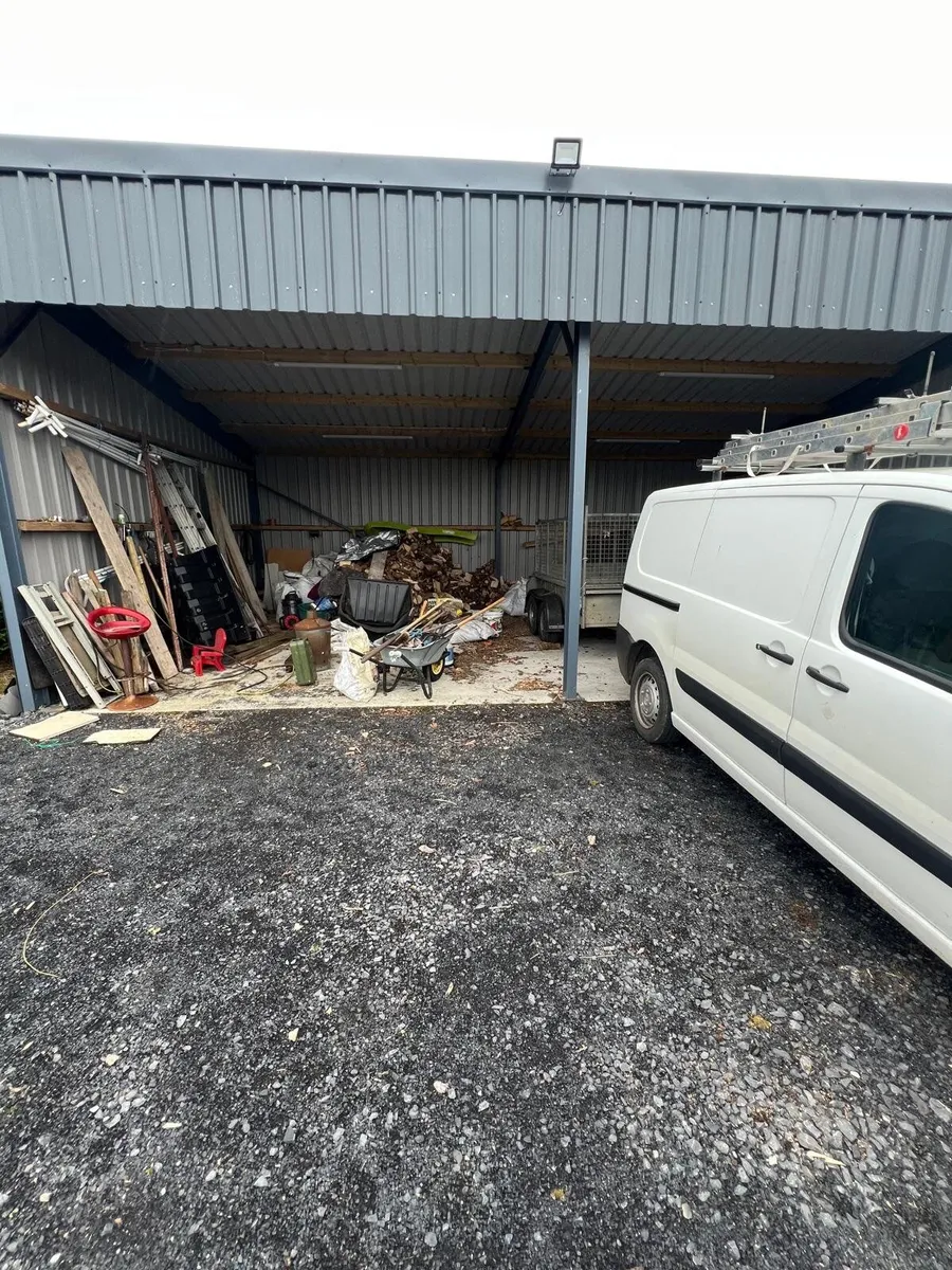 Cladding open shed - Image 2