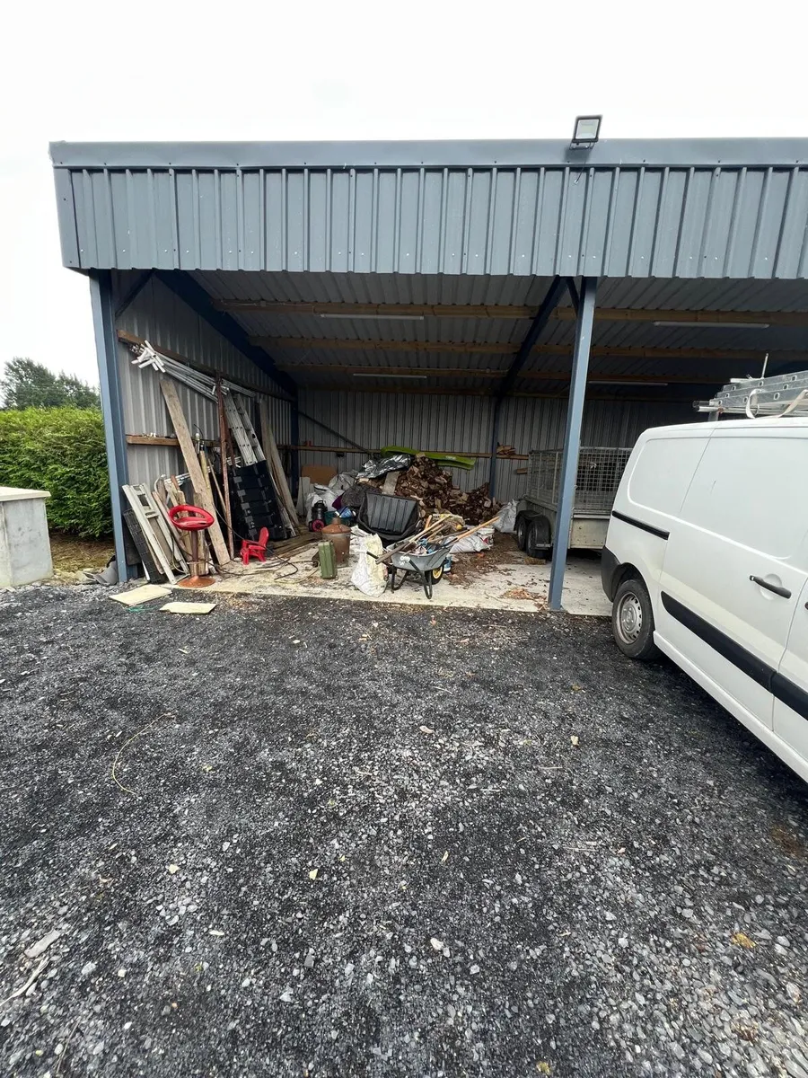 Cladding open shed - Image 3