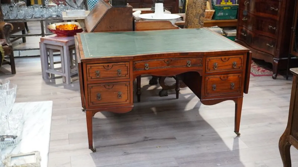 Antique French Writing Desk - Mid-19th Century - Image 1