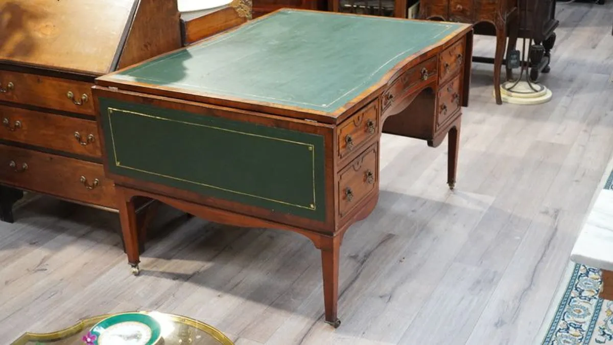 Antique French Writing Desk - Mid-19th Century - Image 2