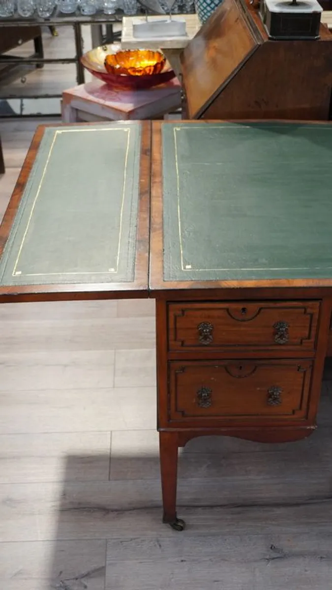 Antique French Writing Desk - Mid-19th Century - Image 4