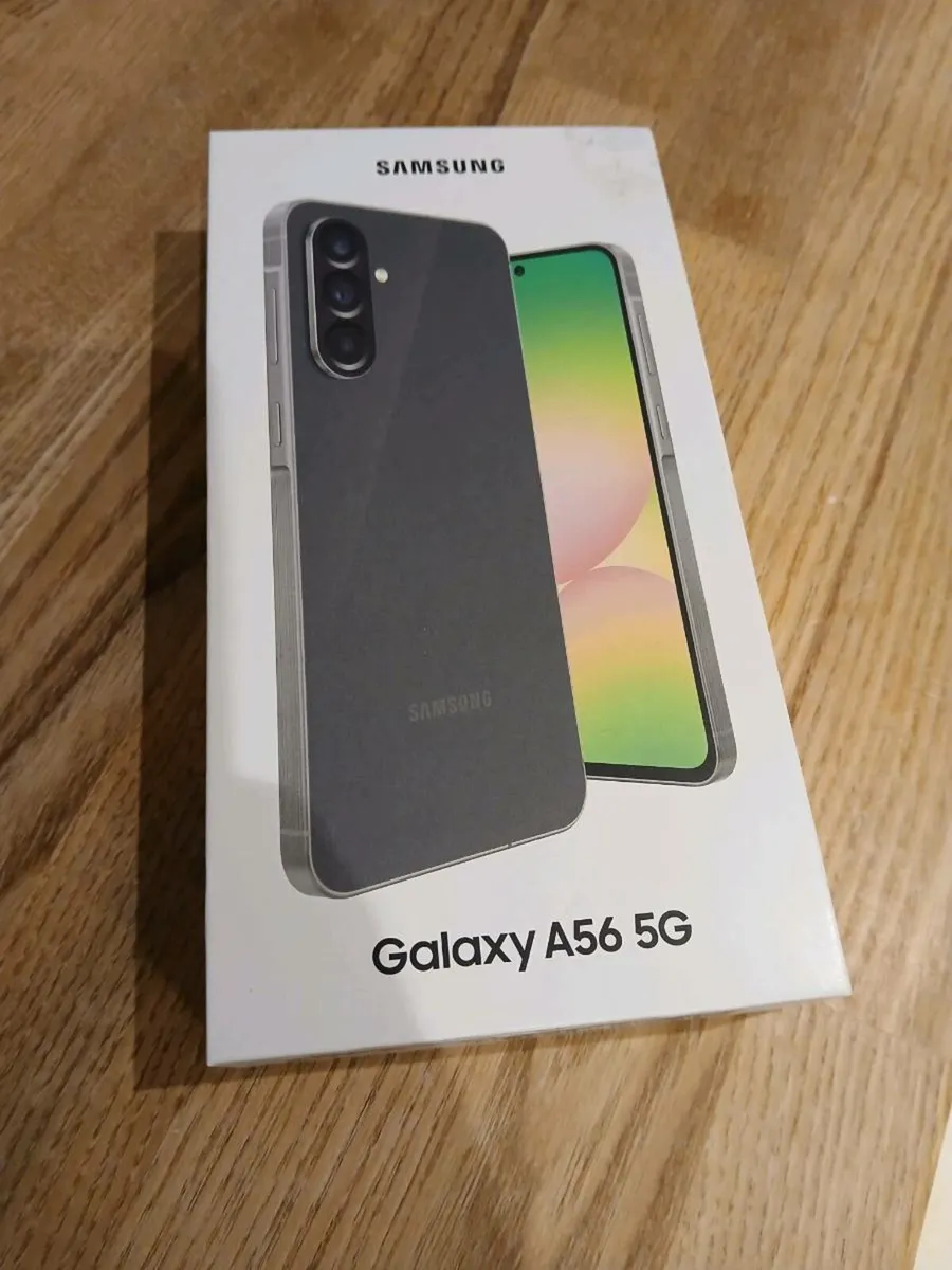 Samsung A56 5G (New and unopened in sealed box) - Image 1
