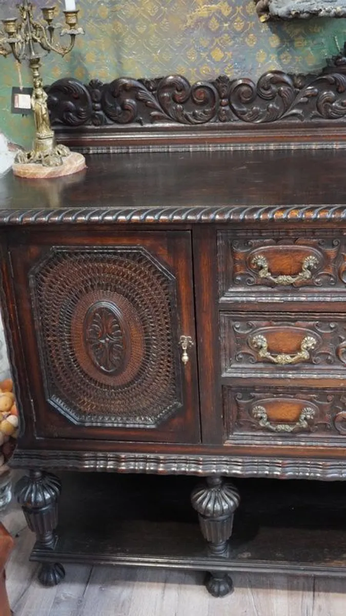 Antique Spanish Sideboard - Image 3