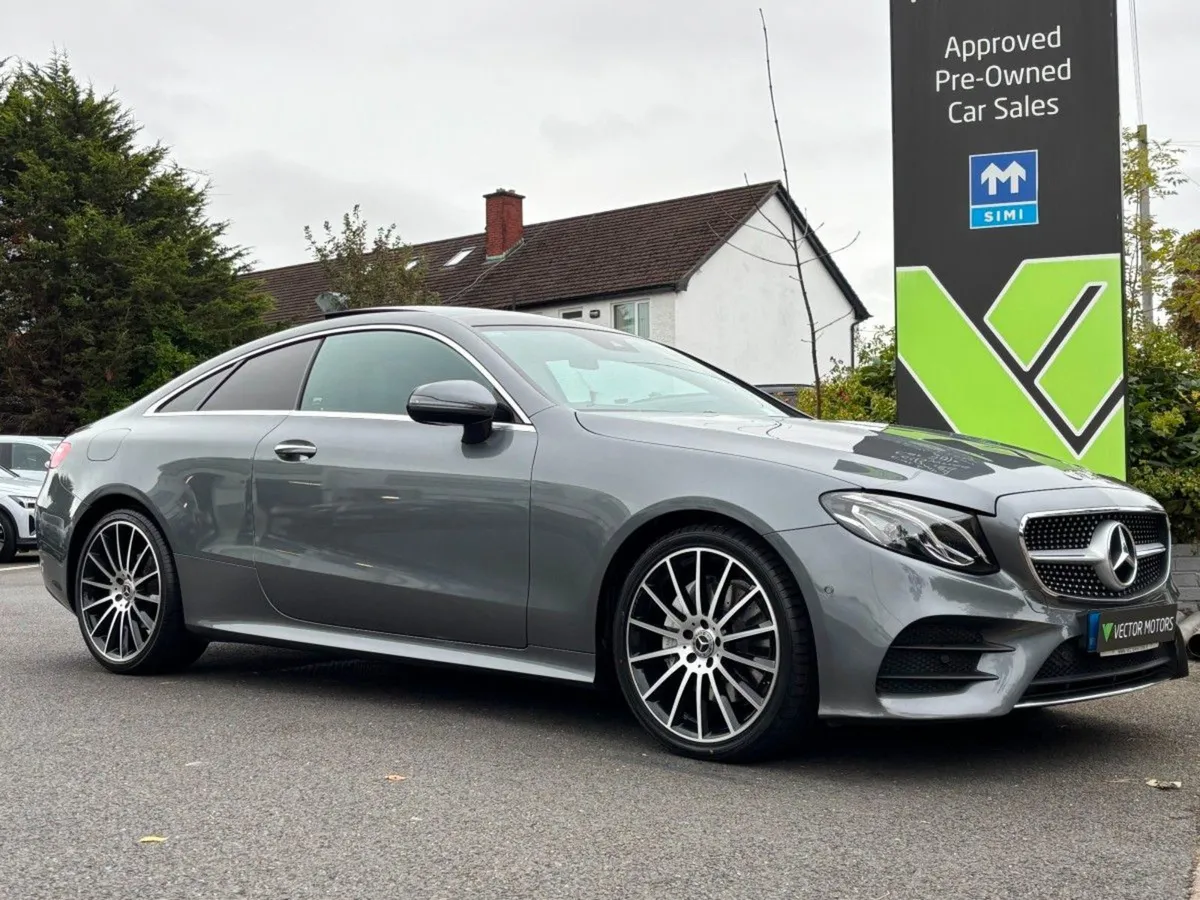 Mercedes-Benz E-Class Sunroof E220d Coupe AMG Pre - Image 1
