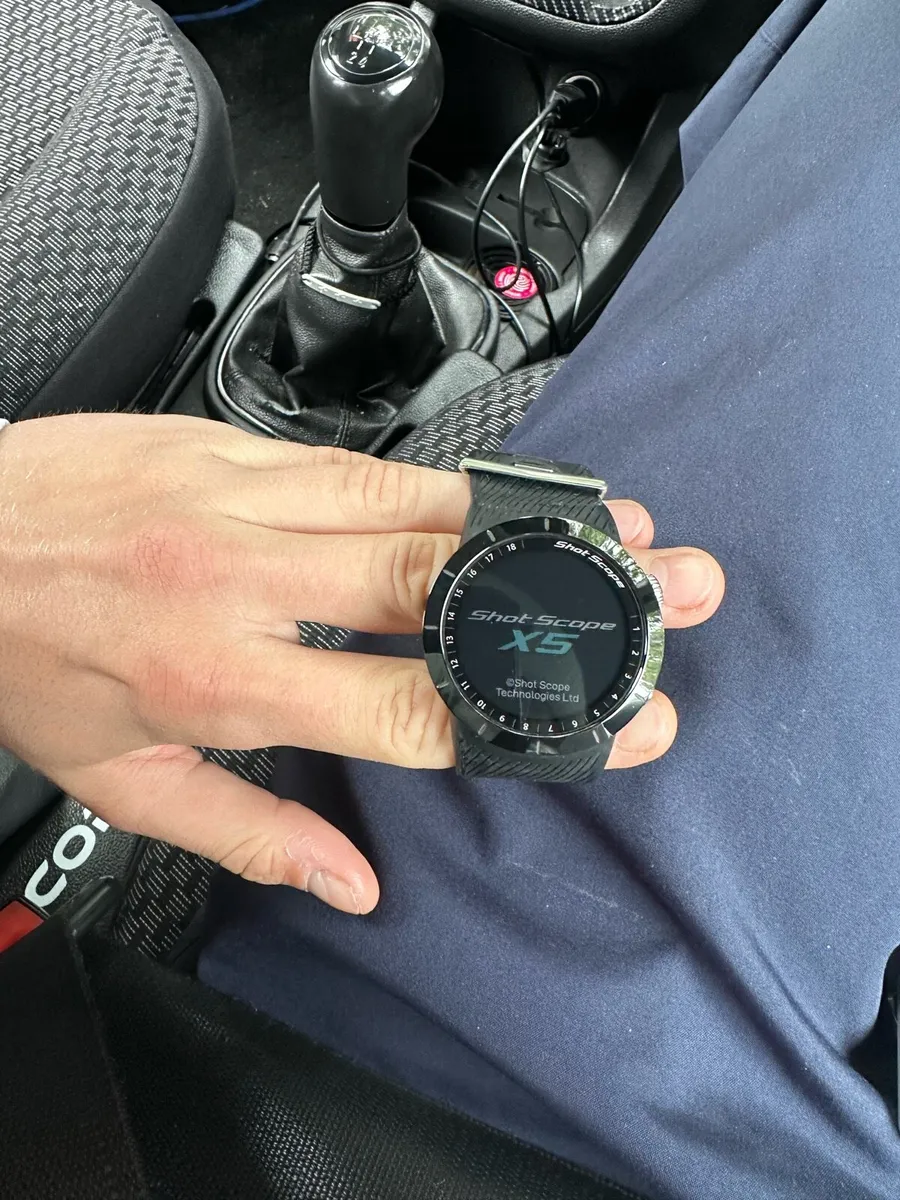 Shotscope x5 gps golf watch - Image 3