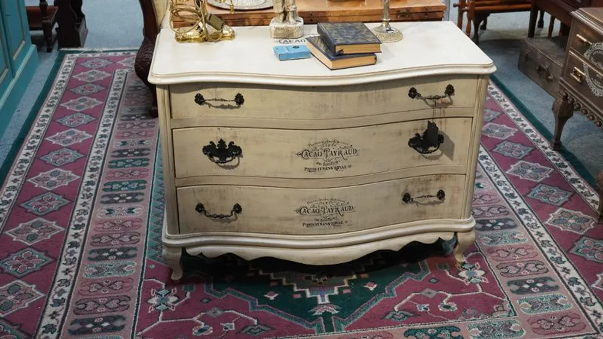 Beautiful Upcycled French-Style Chest of Drawers - Image 1