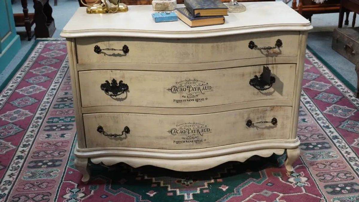 Beautiful Upcycled French-Style Chest of Drawers - Image 2