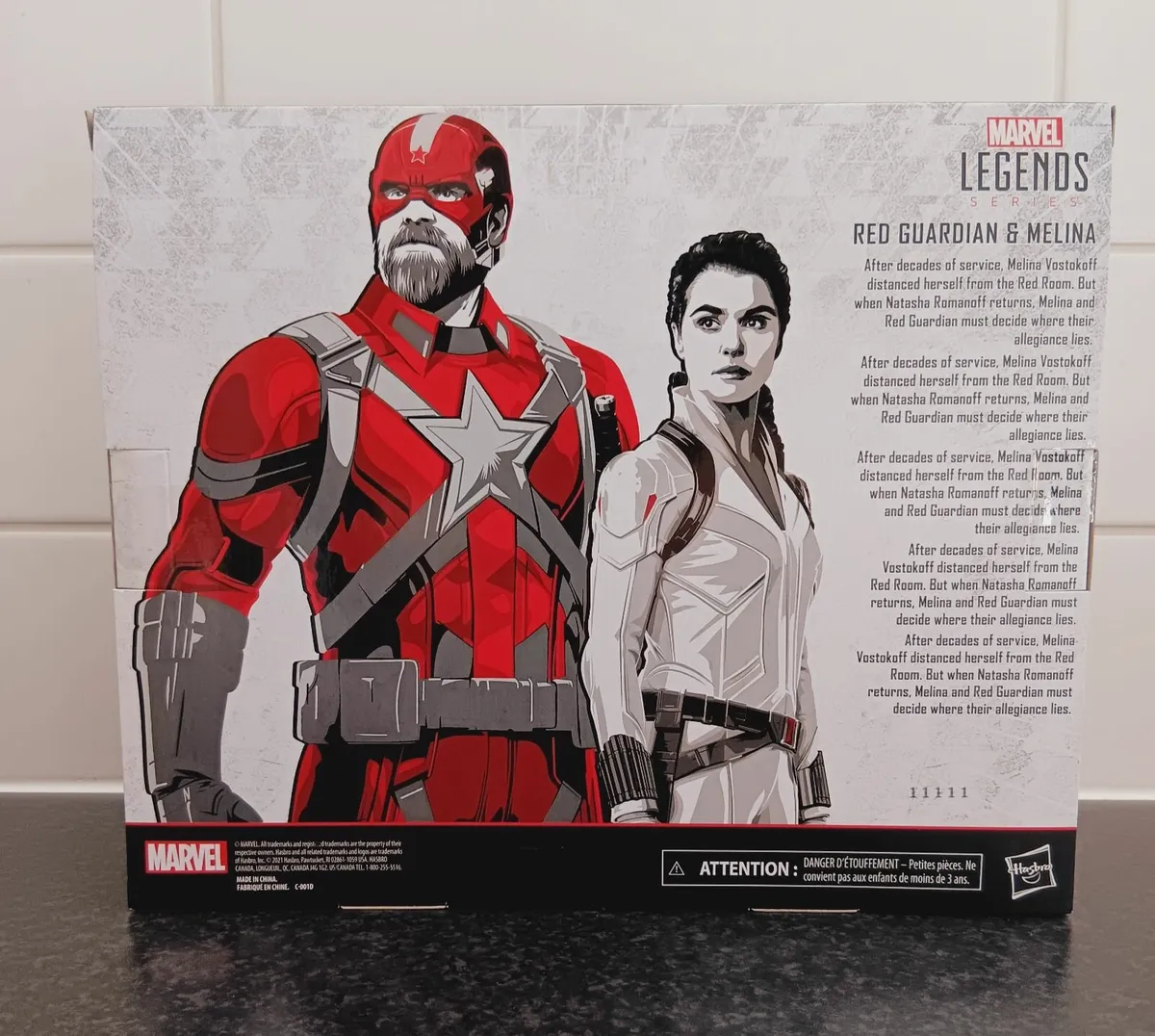 6" Black Widow Red Guardian and Melina figures - Image 2