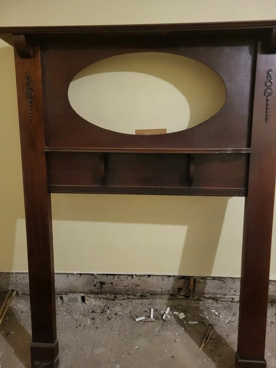 Antique fireplace surround 1930s - Image 1