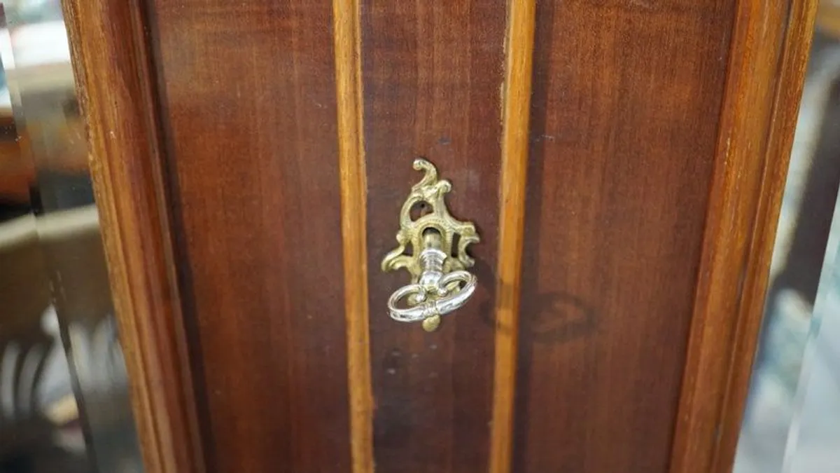 Antique Armoire with Mirrors, c.1920 - Image 4