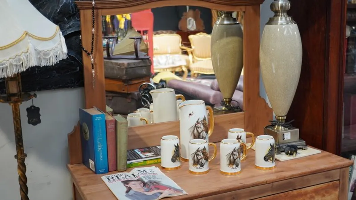 Upcycled Chest of Drawers with Mirror - Image 3