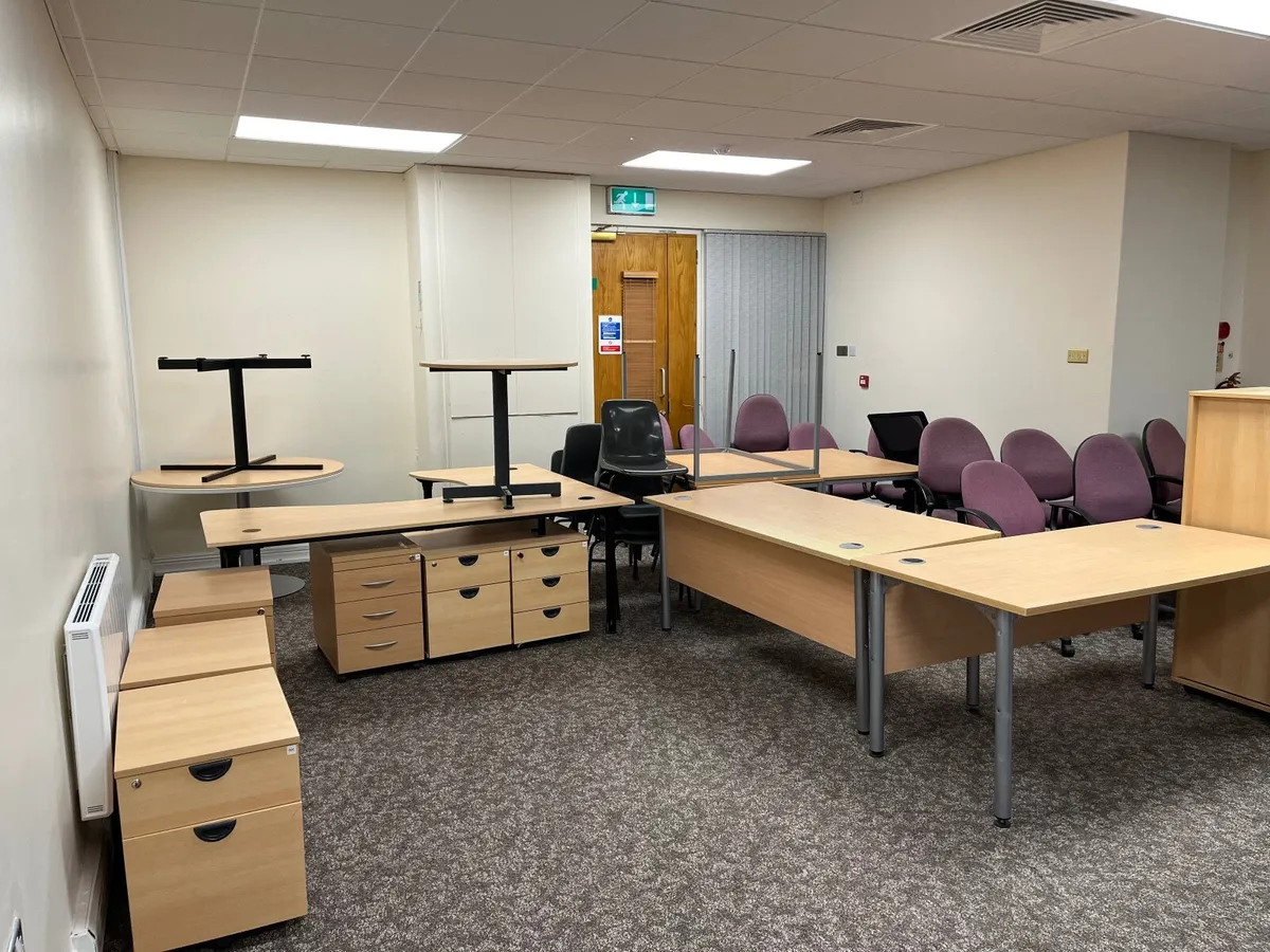 Desk/Table/Chair/Cabinet/Drawers - Image 3