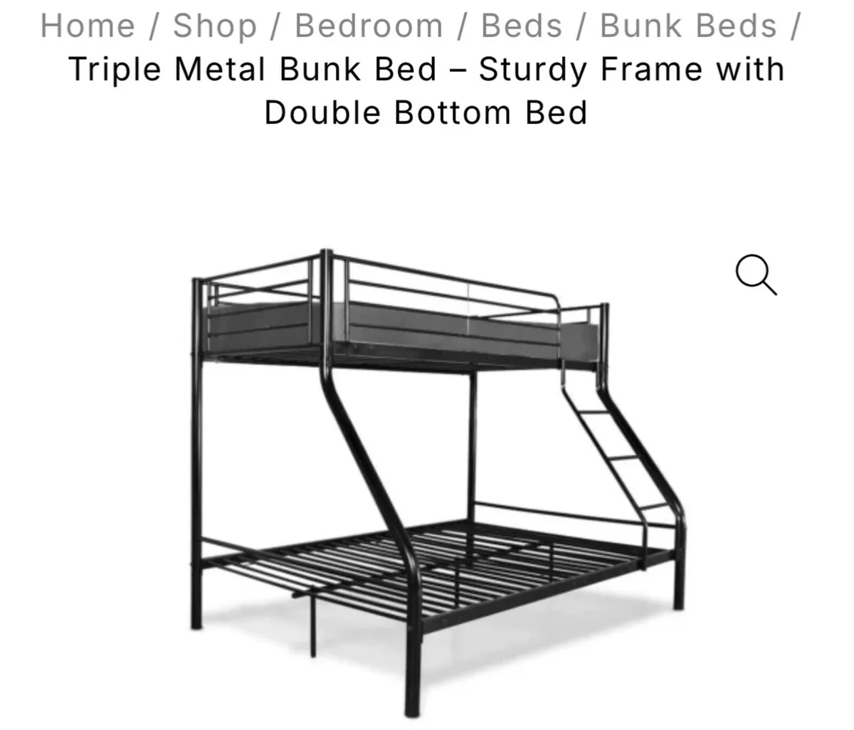Triple bunk bed - Image 1