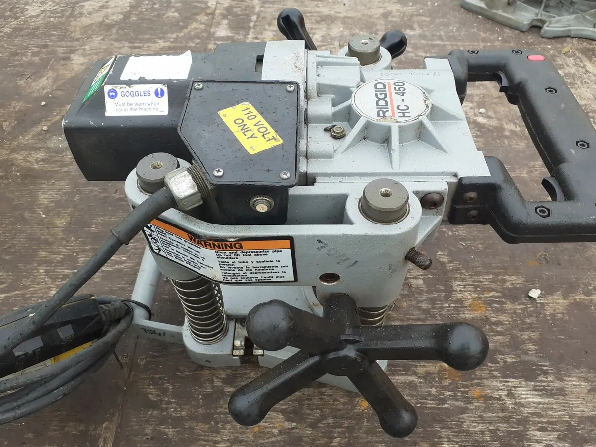 RIDGID HC450 HOLESAW - Image 1