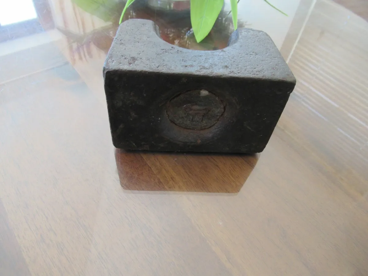 antique vintage 7 Ib cottage weight CHRISTMAS GIFT - Image 4