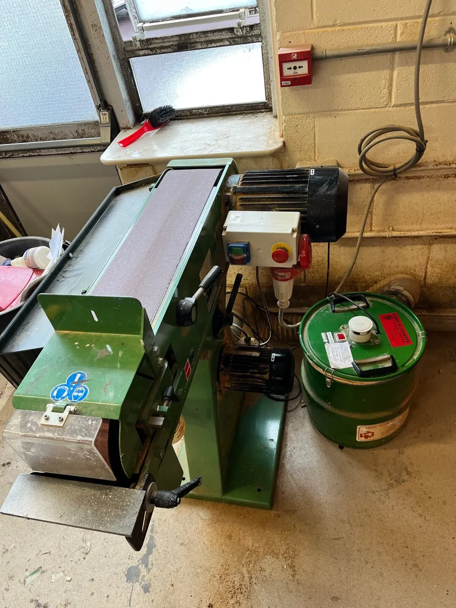 KEF belt sander/grinder inc. extractor - Image 4