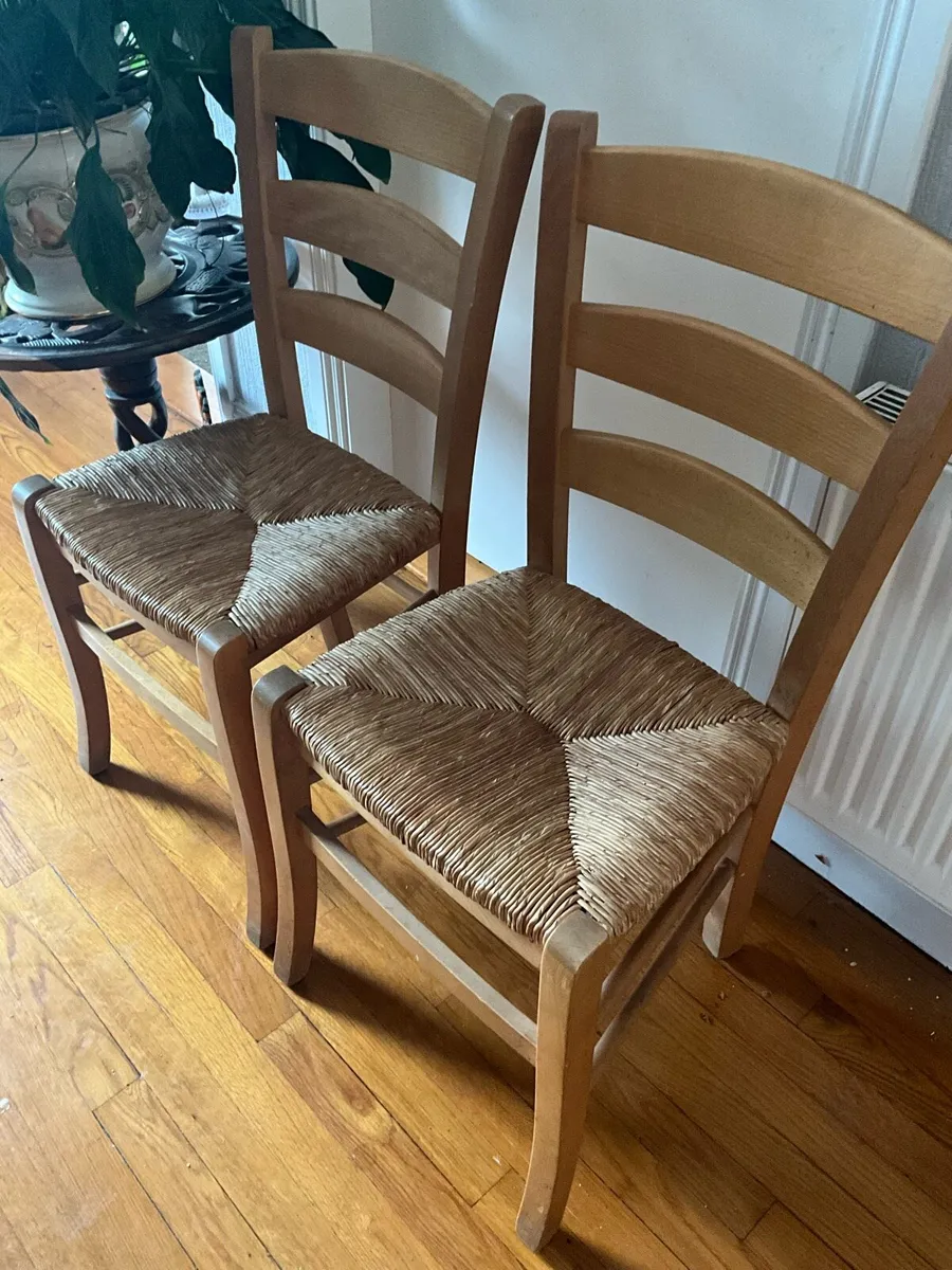 Pair of Rattan Chairs - Image 3