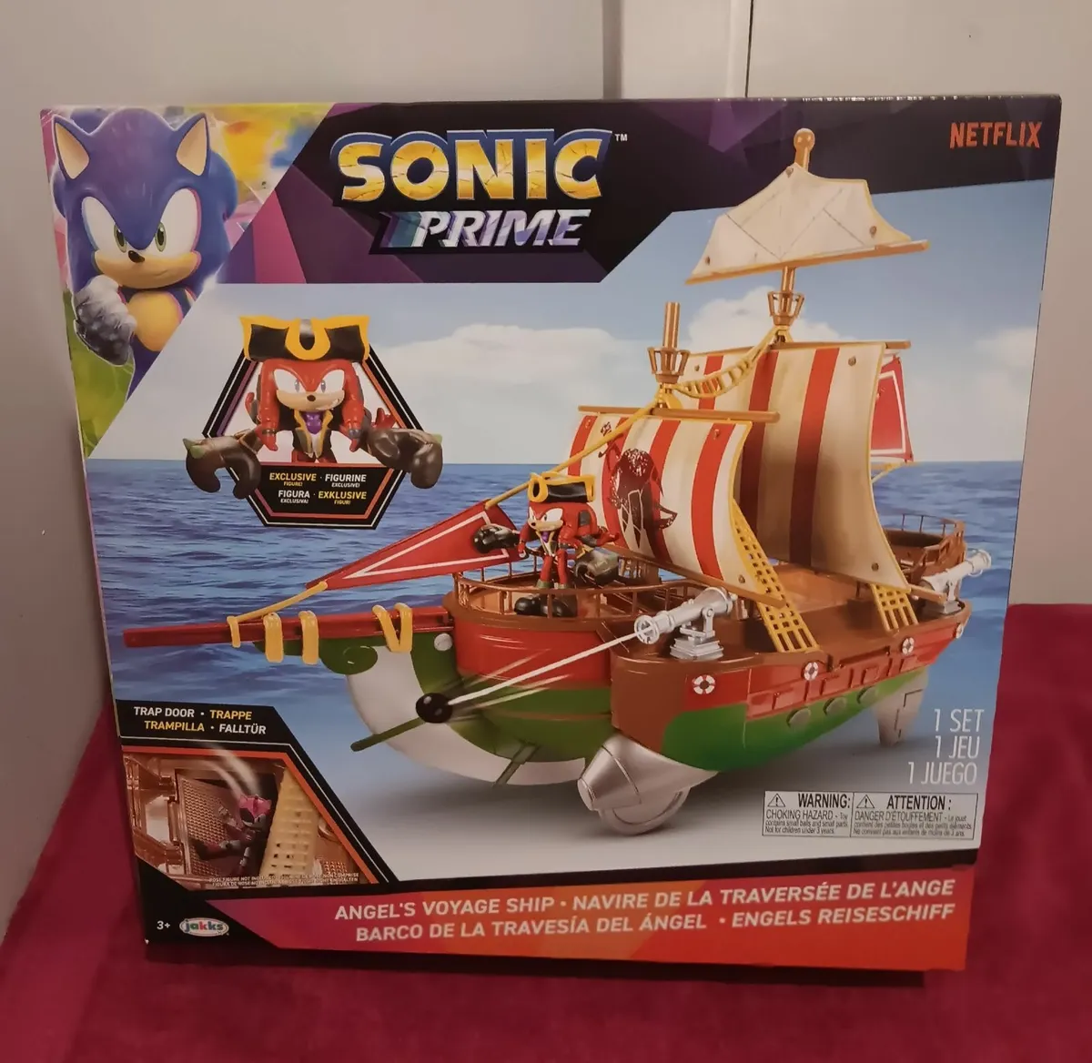 Sonic the Hedgehog Pirate Ship Playset (NEW) - Image 1