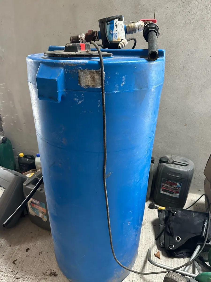 Aqua tank 500 ltr vertical tank with pump - Image 1
