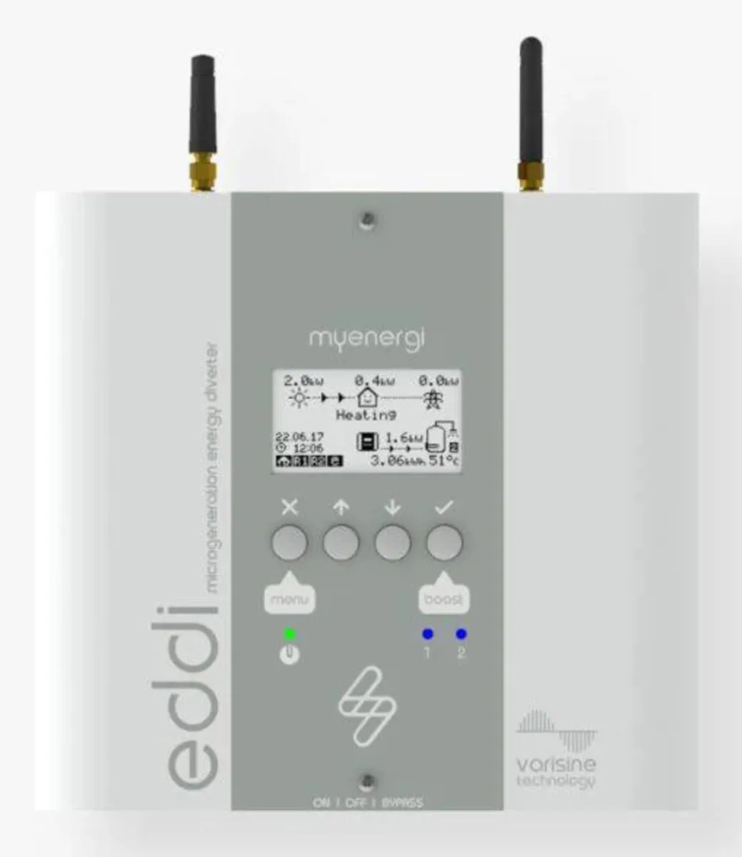 Eddi hot water diverter