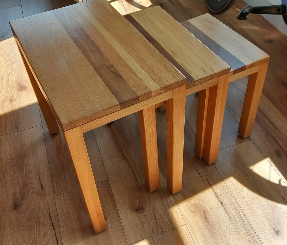 Solid Oak Furniture Set. - Image 4