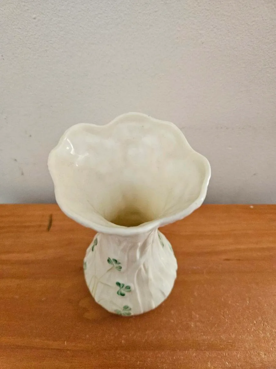 Vintage Belleek Vase - Image 3