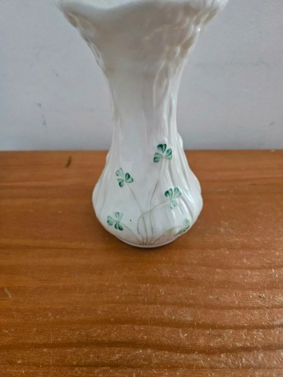 Vintage Belleek Vase - Image 4