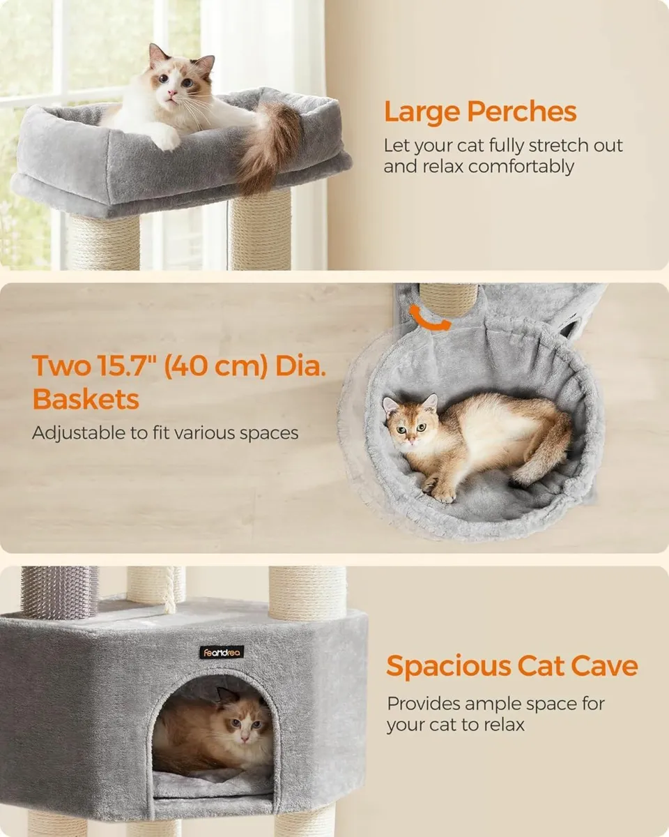 New Pet Cat Tower Play Area - FREE Delivery - Image 2