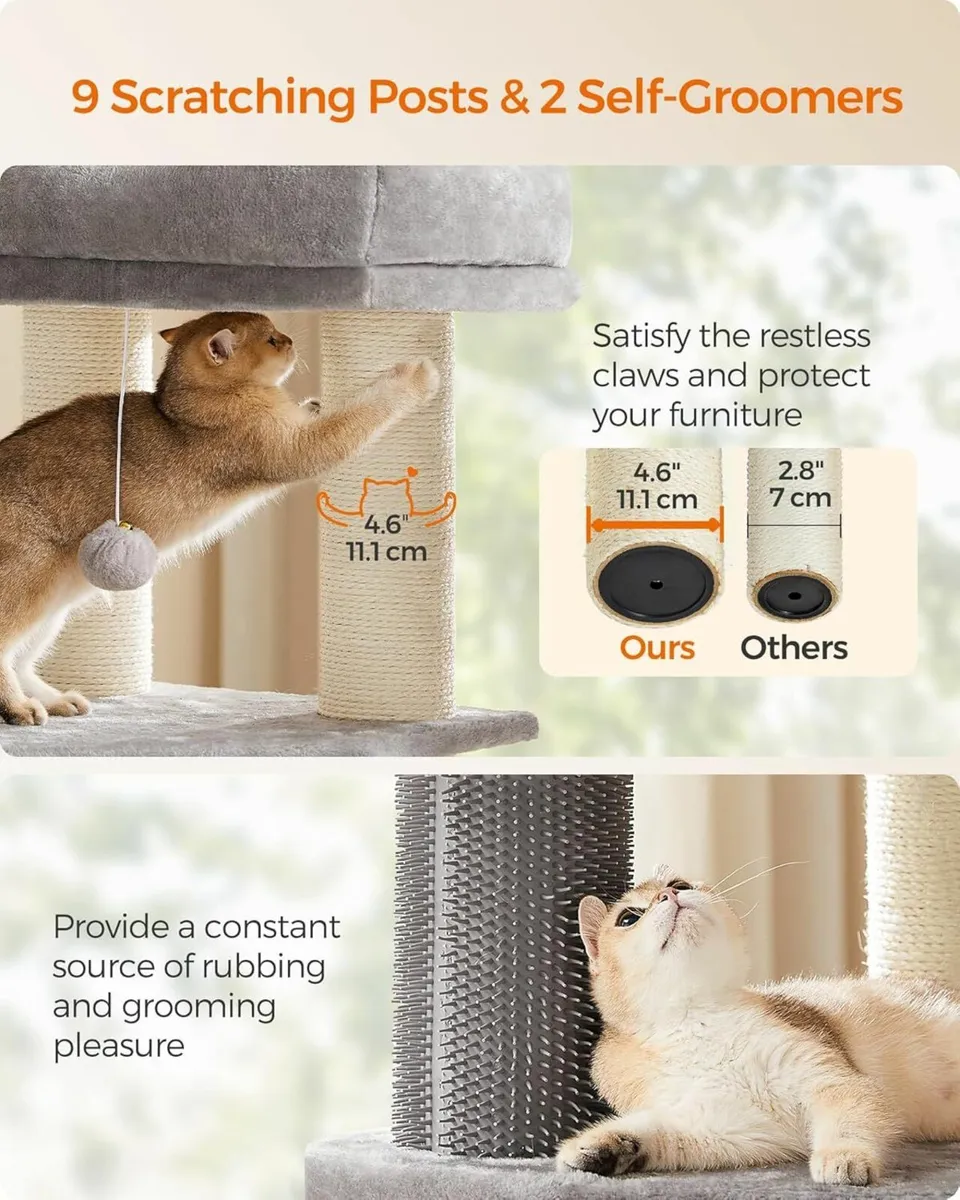 New Pet Cat Tower Play Area - FREE Delivery - Image 4