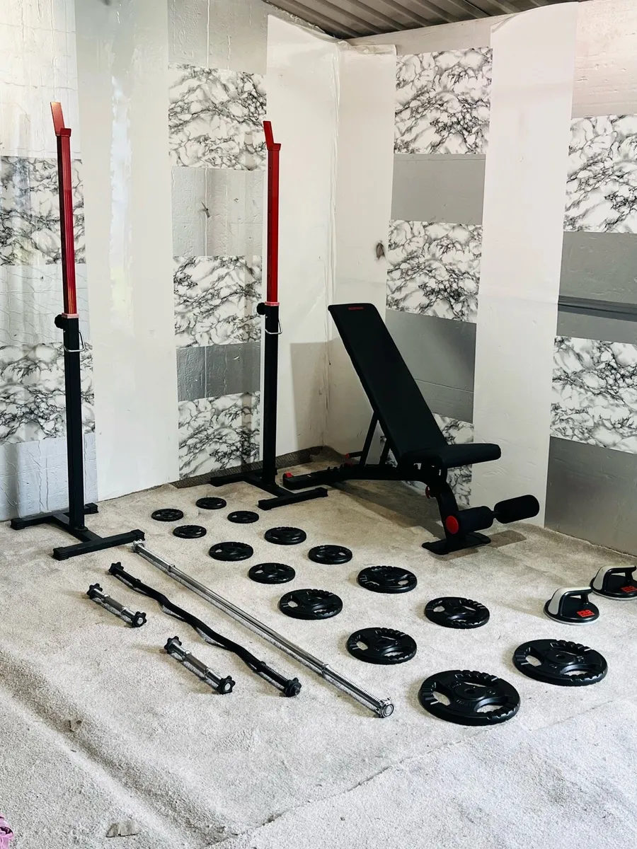 TRIGRIP STEEL WEIGHTS RACK STANDS BRNCH BARS - Image 3