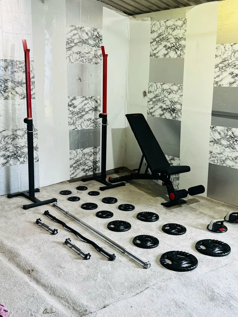 TRIGRIP STEEL WEIGHTS RACK STANDS BRNCH BARS - Image 1