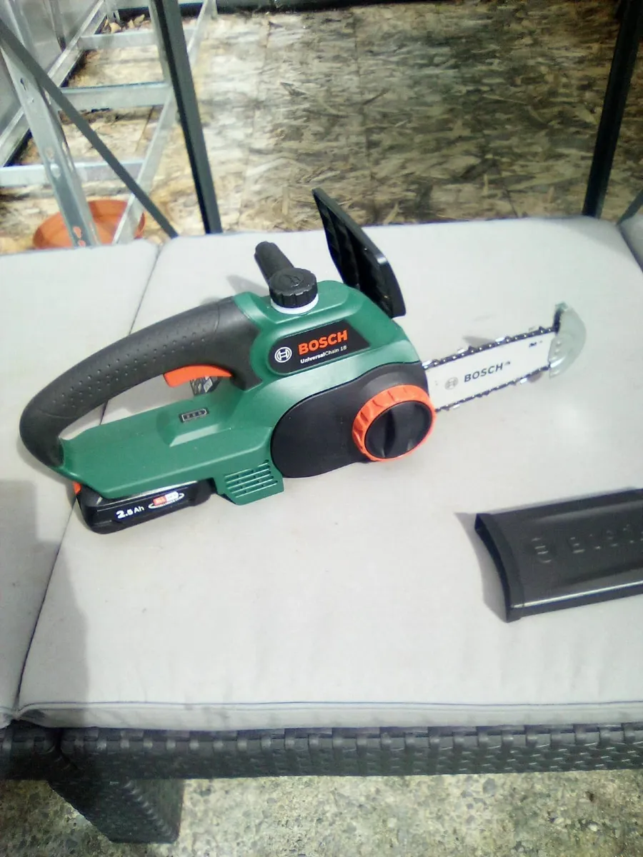 Bosh chainsaw rechargable long warranty - Image 2