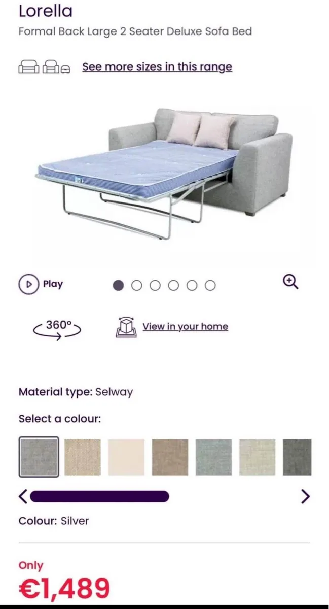 Sofa bed - Image 2