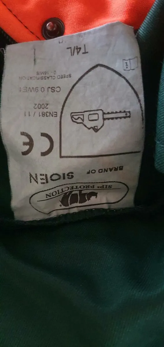 Chainsaw Jacket and Trousers (PPE) - Image 3