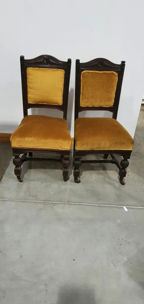 4 Antique Chairs - Image 2