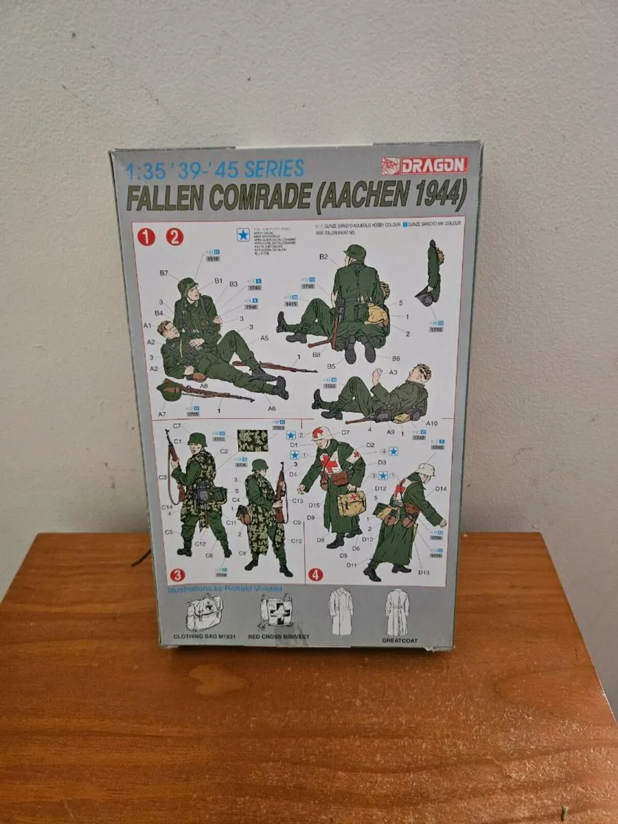 Airfix Dragon Fallen Comrade Aaachen 1944 - Image 3