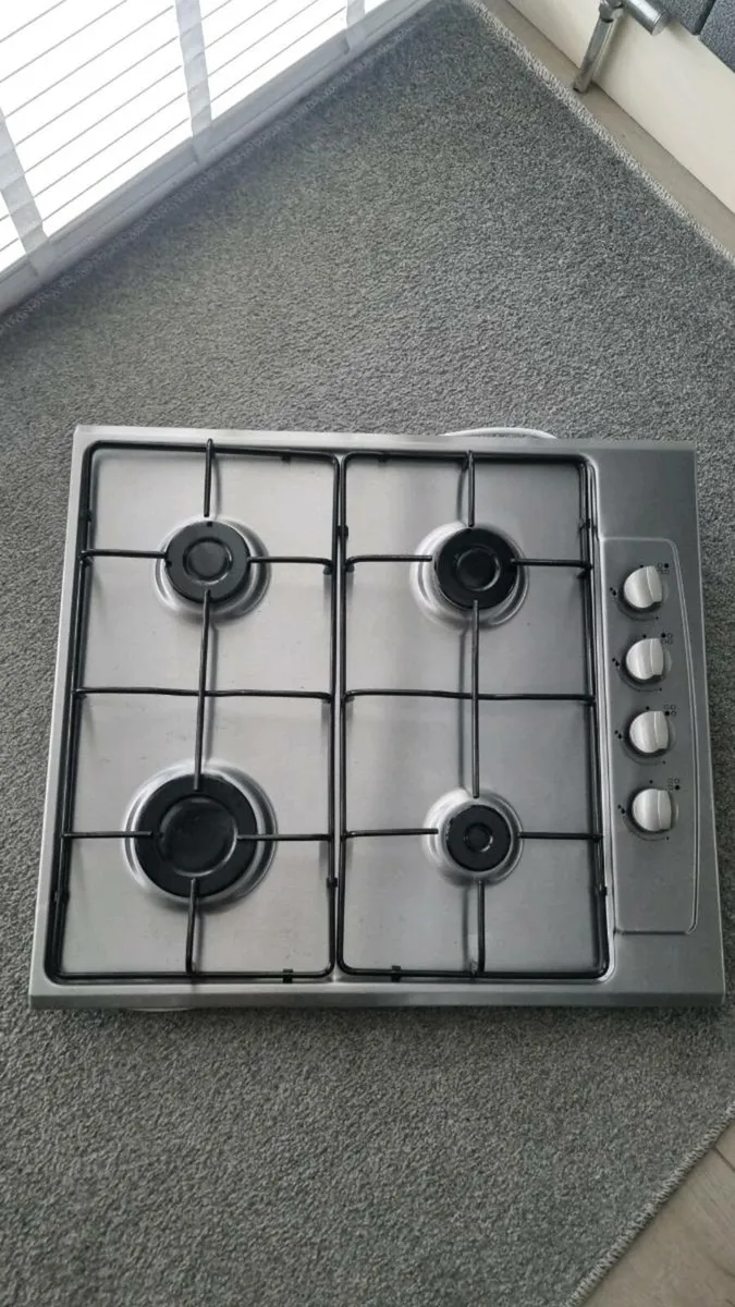 Stainless Steel Gas Hob - Image 1