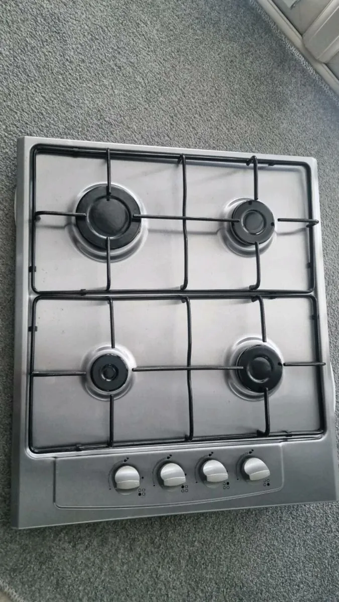 Stainless Steel Gas Hob - Image 2