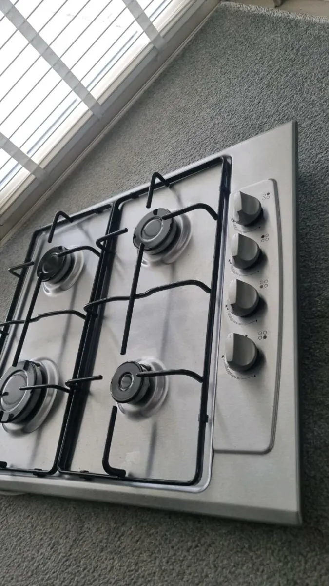 Stainless Steel Gas Hob - Image 4
