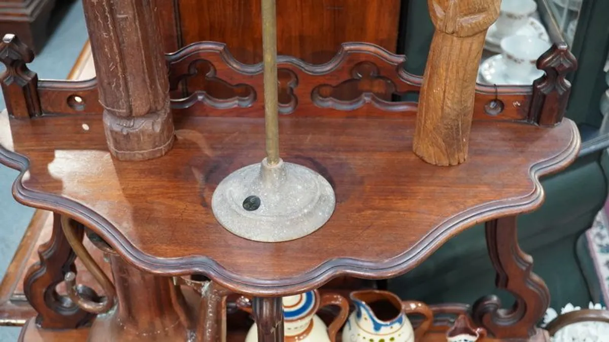 Antique Victorian Whatnot Etagere - Image 4